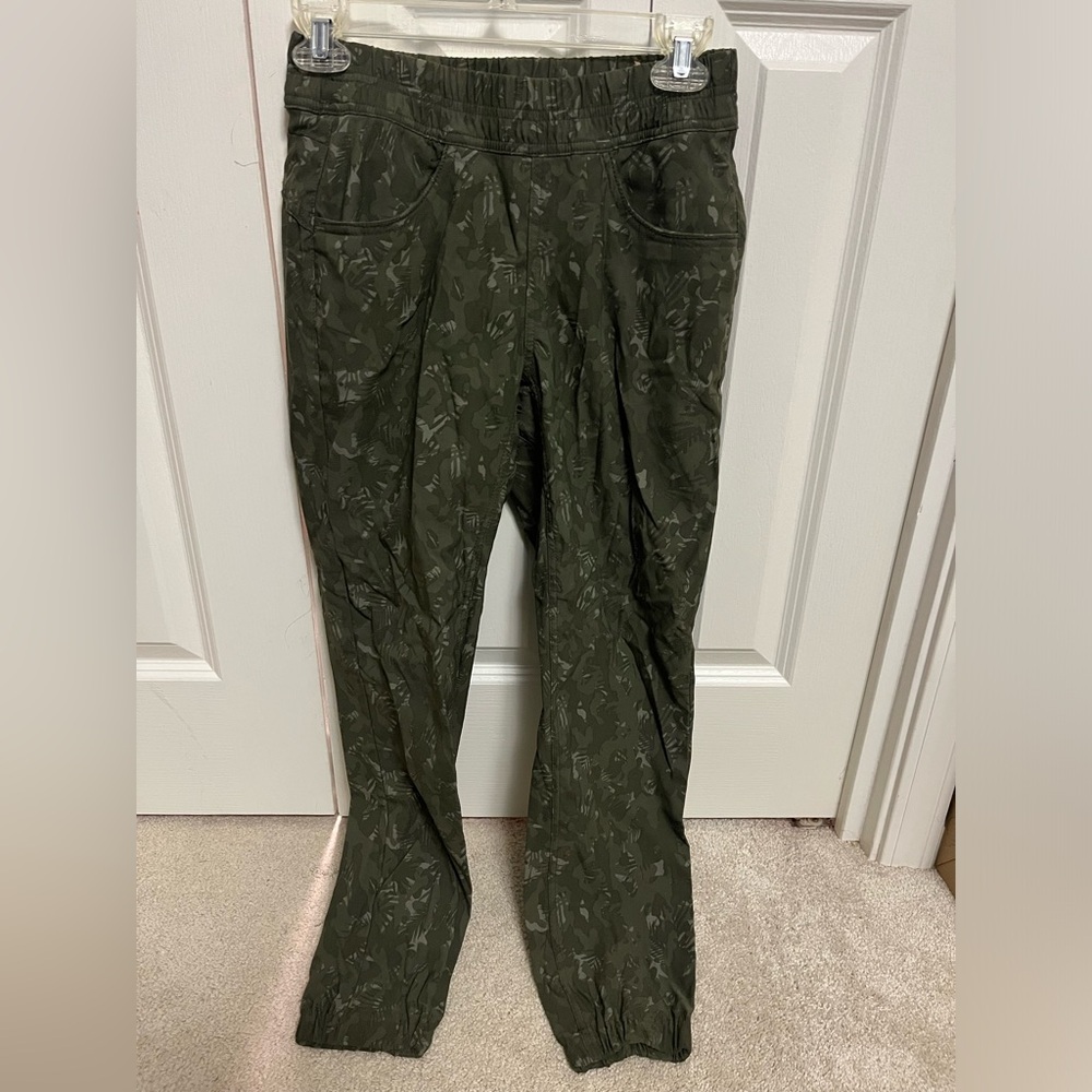 Prana Women's Olive Track Pants